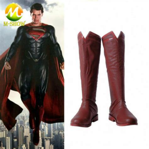 superman boots replica cheap ebay|Superman Cosplay Boots for sale .